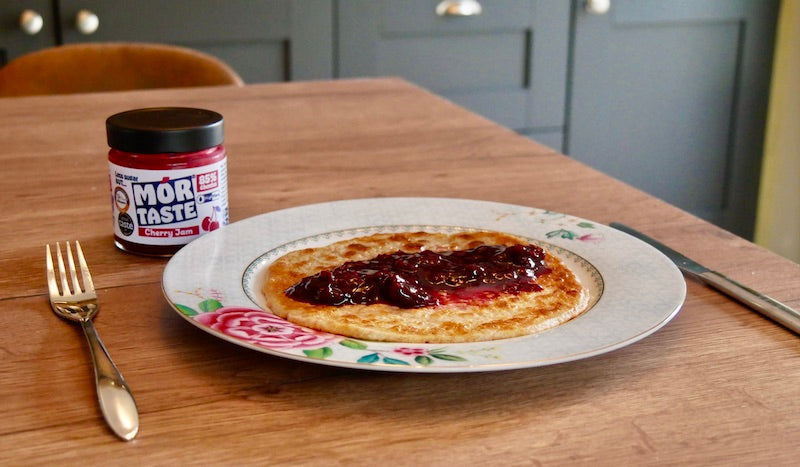 Protein-packed Power Pancakes with High-Fibre Jam